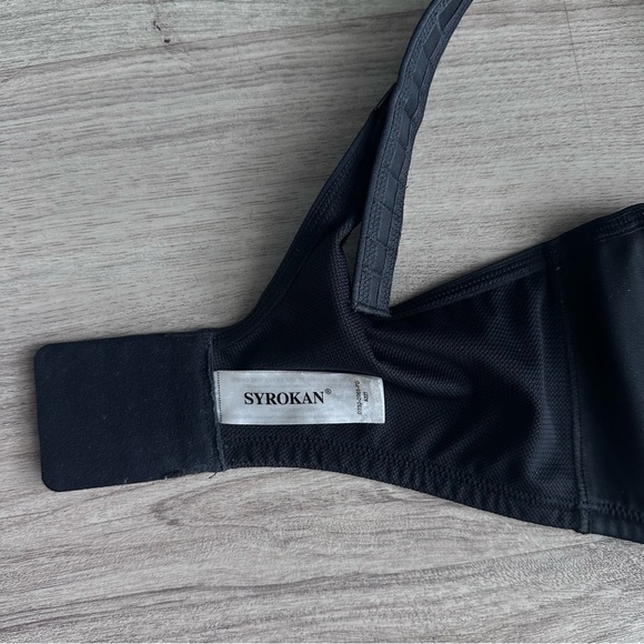 SYROKAN Max Control Underwire Sports Bra Adjustable Straps Unlined 38DD - Picture 5 of 8